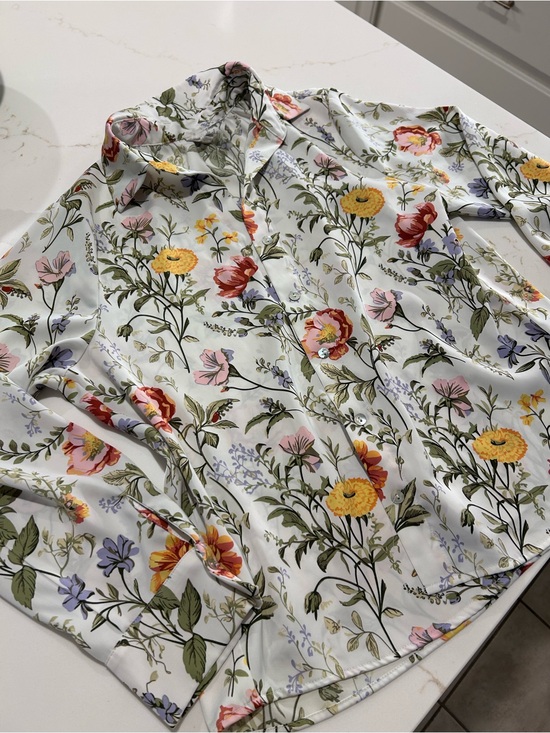Joie Tops - Joie from Anthropologie Silk feel Floral Button-Up Shirt